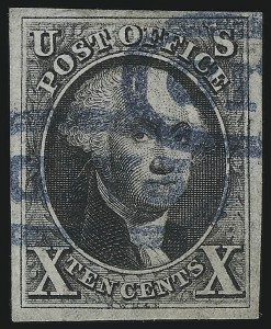 Sale 913, Lot 525, 1847 Issue