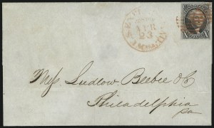 Sale 913, Lot 528, 1847 Issue