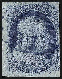 Sale 913, Lot 535, 1c 1851-56 Issue