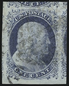 Sale 913, Lot 540, 1c 1851-56 Issue