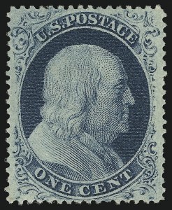 Sale 913, Lot 575, 1c 1857-60 Issue