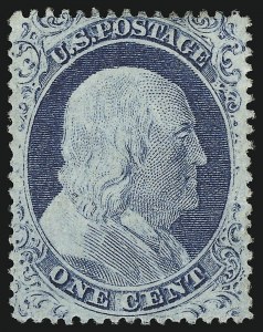 Sale 913, Lot 576, 1c 1857-60 Issue
