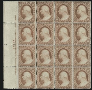 Sale 913, Lot 577, 3c-5c 1857-60 Issue