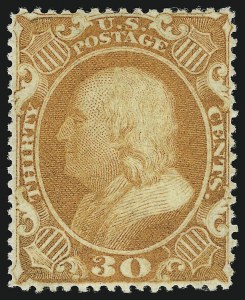 Sale 913, Lot 592, 10c-90c 1857-60 Issue