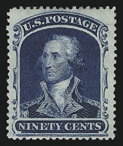 Sale 913, Lot 593, 10c-90c 1857-60 Issue