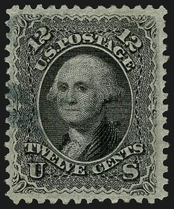 Sale 913, Lot 642, 1867-68 Grilled Issue