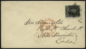 Sale 913, Lot 643, 1867-68 Grilled Issue