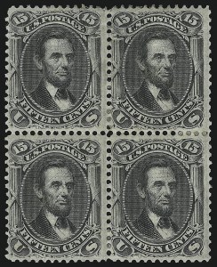 Sale 913, Lot 655, 1867-68 Grilled Issue