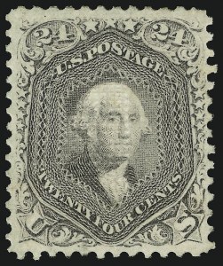 Sale 913, Lot 657, 1867-68 Grilled Issue