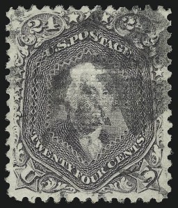 Sale 913, Lot 659, 1867-68 Grilled Issue