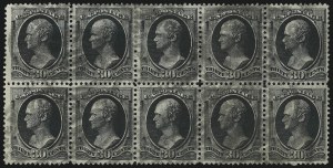Sale 913, Lot 766, 1870-88 Bank Note Issues (Scott 178 thru 191)