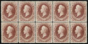 Sale 913, Lot 768, 1870-88 Bank Note Issues (Scott 178 thru 191)