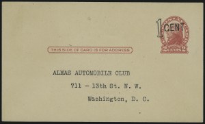 Sale 913, Lot 938, Postal Stationery and Postal Cards