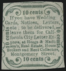 Sale 913, Lot 946, Local Posts