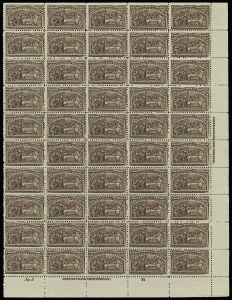 Sale 913, Lot 973, Complete Sheets and Panes