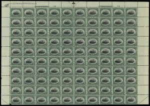 Sale 913, Lot 983, Complete Sheets and Panes