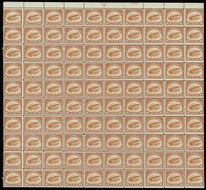 Sale 913, Lot 997, Complete Sheets and Panes