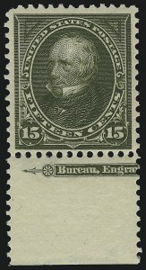 Sale 914, Lot 1161, 1894-98 Bureau Issues (Scott 264 thru 284)