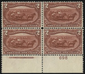 Sale 914, Lot 1165, 1898 Trans-Mississippi Issue