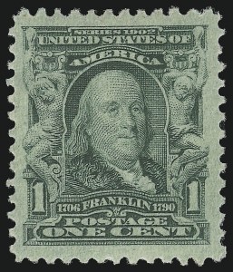 Sale 914, Lot 1219, 1902-08 Issues (Scott 300 thru 320)