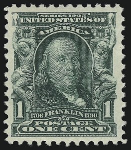 Sale 914, Lot 1221, 1902-08 Issues (Scott 300 thru 320)