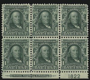 Sale 914, Lot 1222, 1902-08 Issues (Scott 300 thru 320)
