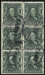 Sale 914, Lot 1225, 1902-08 Issues (Scott 300 thru 320)