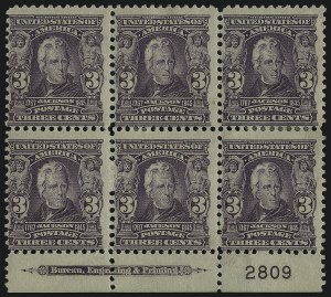 Sale 914, Lot 1232, 1902-08 Issues (Scott 300 thru 320)