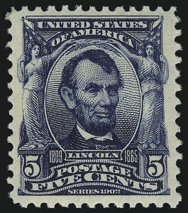 Sale 914, Lot 1234, 1902-08 Issues (Scott 300 thru 320)