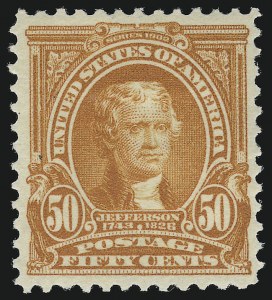 Sale 914, Lot 1250, 1902-08 Issues (Scott 300 thru 320)