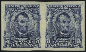 Sale 914, Lot 1282, 1902-08 Issues (Scott 300 thru 320)