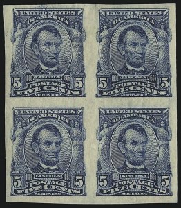Sale 914, Lot 1283, 1902-08 Issues (Scott 300 thru 320)