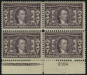 Sale 914, Lot 1298, Louisiana Purchase, Jamestown Issues