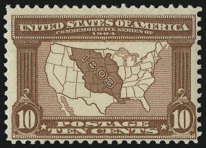 Sale 914, Lot 1306, Louisiana Purchase, Jamestown Issues