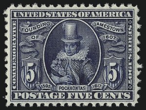 Sale 914, Lot 1308, Louisiana Purchase, Jamestown Issues