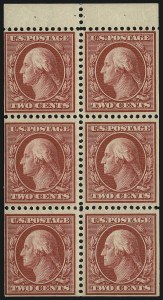 Sale 914, Lot 1313, 1908-09 Washington-Franklin Issues (Scott 331 thru 356)