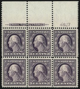 Sale 914, Lot 1319, 1908-09 Washington-Franklin Issues (Scott 331 thru 356)