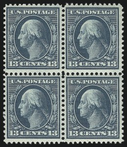 Sale 914, Lot 1334, 1908-09 Washington-Franklin Issues (Scott 331 thru 356)