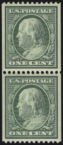 Sale 914, Lot 1353, 1908-09 Washington-Franklin Issues (Scott 331 thru 356)