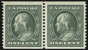 Sale 914, Lot 1369, 1908-09 Washington-Franklin Issues (Scott 331 thru 356)
