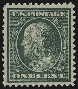 Sale 914, Lot 1389, Washington-Franklin Issues (Bluish Paper)