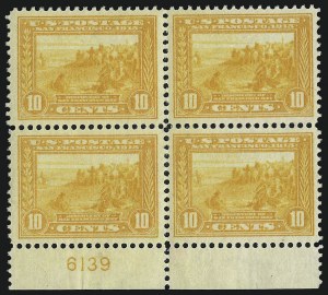 Sale 914, Lot 1481, 1913-15 Panama-Pacific Issue (Scott 397 thru 404)