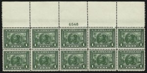 Sale 914, Lot 1484, 1913-15 Panama-Pacific Issue (Scott 397 thru 404)