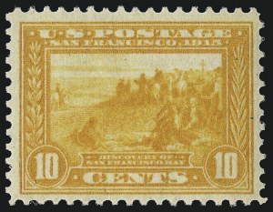 Sale 914, Lot 1491, 1913-15 Panama-Pacific Issue (Scott 397 thru 404)