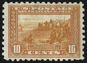 Sale 914, Lot 1512, 1913-15 Panama-Pacific Issue (Scott 397 thru 404)