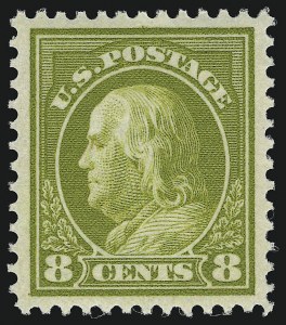Sale 914, Lot 1530, 1912-23 Issues (Scott 405 to 423)
