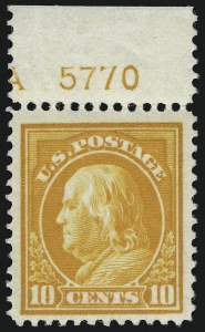 Sale 914, Lot 1534, 1912-23 Issues (Scott 405 to 423)