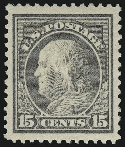 Sale 914, Lot 1538, 1912-23 Issues (Scott 405 to 423)