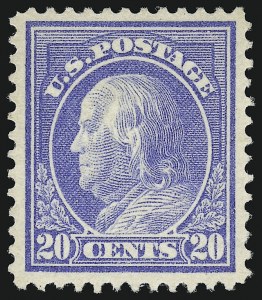 Sale 914, Lot 1540, 1912-23 Issues (Scott 405 to 423)
