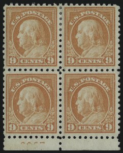 Sale 914, Lot 1666, 1912-23 Issues (Scott 459 to 480)